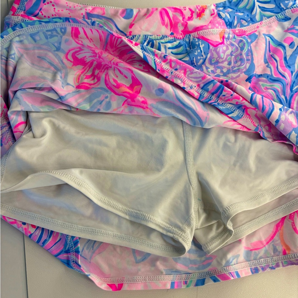 Lilly Pulitzer Girls UPF 50+ Mini Aila Skort - Picture 5 of 5